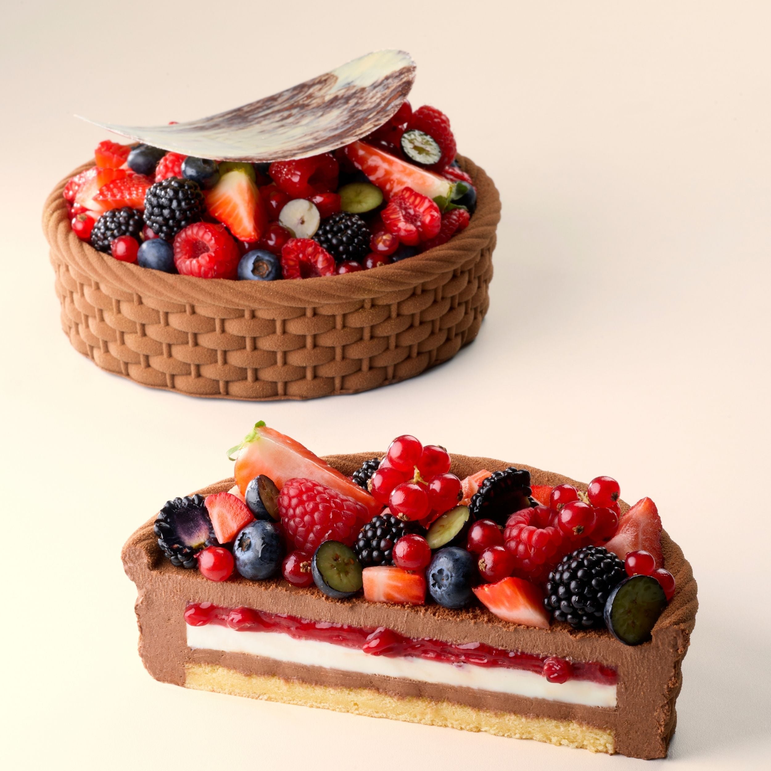 Forest basket with Fruttidor Red Fruits